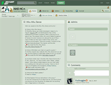 Tablet Screenshot of mmd-nc.deviantart.com
