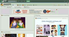 Desktop Screenshot of keyko020988.deviantart.com