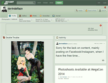 Tablet Screenshot of davindalilazn.deviantart.com