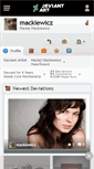 Mobile Screenshot of mackiewicz.deviantart.com