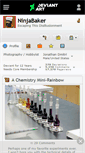 Mobile Screenshot of ninjabaker.deviantart.com