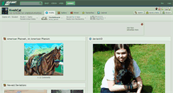 Desktop Screenshot of kwehcat.deviantart.com