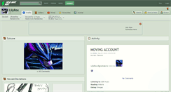 Desktop Screenshot of lilyrox.deviantart.com