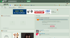 Desktop Screenshot of dafk189.deviantart.com