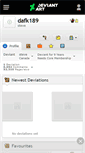 Mobile Screenshot of dafk189.deviantart.com