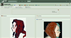 Desktop Screenshot of kisapancake.deviantart.com