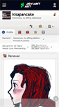 Mobile Screenshot of kisapancake.deviantart.com