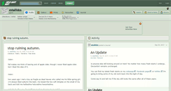 Desktop Screenshot of estallidos.deviantart.com