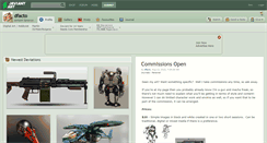 Desktop Screenshot of dfacto.deviantart.com