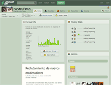 Tablet Screenshot of narutos-fans.deviantart.com