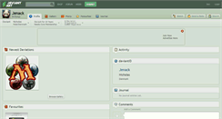 Desktop Screenshot of jenack.deviantart.com
