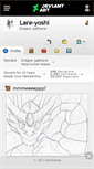 Mobile Screenshot of lare-yoshi.deviantart.com