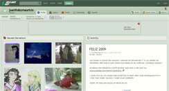 Desktop Screenshot of juanihdezmauricio.deviantart.com