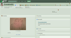 Desktop Screenshot of fernandagambini.deviantart.com