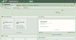Desktop Screenshot of coach316.deviantart.com