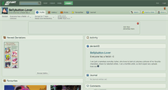 Desktop Screenshot of bellybutton-lover.deviantart.com