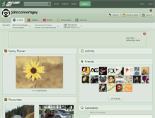 Tablet Screenshot of johnconnorisgay.deviantart.com