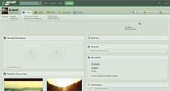 Desktop Screenshot of erdebil.deviantart.com