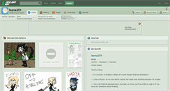 Desktop Screenshot of leena301.deviantart.com
