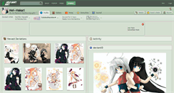 Desktop Screenshot of mei--hakari.deviantart.com