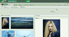 Desktop Screenshot of netizka.deviantart.com