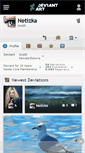 Mobile Screenshot of netizka.deviantart.com