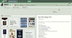 Desktop Screenshot of jaguard.deviantart.com