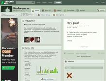 Tablet Screenshot of nak-forever.deviantart.com