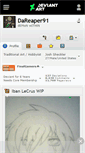 Mobile Screenshot of dareaper91.deviantart.com