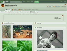 Tablet Screenshot of joaophotography.deviantart.com