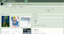 Desktop Screenshot of esquar.deviantart.com