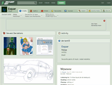 Tablet Screenshot of esquar.deviantart.com