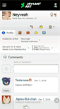 Mobile Screenshot of neyveah.deviantart.com