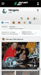 Mobile Screenshot of neogeta.deviantart.com