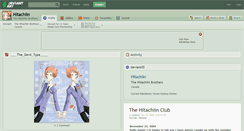 Desktop Screenshot of hitachiin.deviantart.com