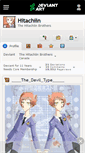 Mobile Screenshot of hitachiin.deviantart.com