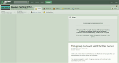 Desktop Screenshot of opaque-hashing-only.deviantart.com