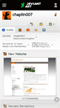Mobile Screenshot of chaplin007.deviantart.com