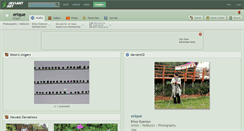 Desktop Screenshot of erique.deviantart.com