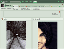 Tablet Screenshot of fireofanor.deviantart.com