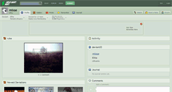 Desktop Screenshot of mixse.deviantart.com