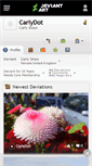 Mobile Screenshot of carlydot.deviantart.com