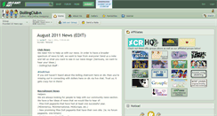 Desktop Screenshot of dollingclub.deviantart.com