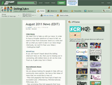 Tablet Screenshot of dollingclub.deviantart.com