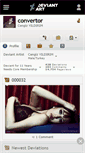 Mobile Screenshot of convertor.deviantart.com