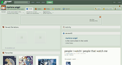 Desktop Screenshot of marlene-angel.deviantart.com