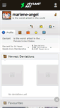Mobile Screenshot of marlene-angel.deviantart.com