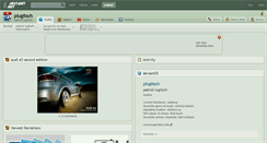 Desktop Screenshot of plugitsch.deviantart.com