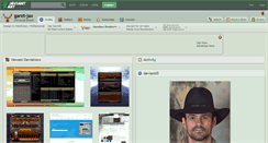 Desktop Screenshot of garet-jax.deviantart.com