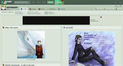Desktop Screenshot of aleniakalain.deviantart.com